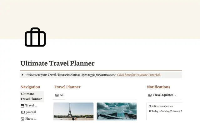 Ultimate Travel Planner